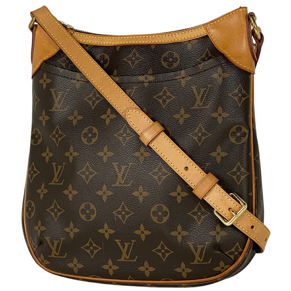 Louis Vuitton Odeon Crossbody Shoulder Bag Monogram Brown